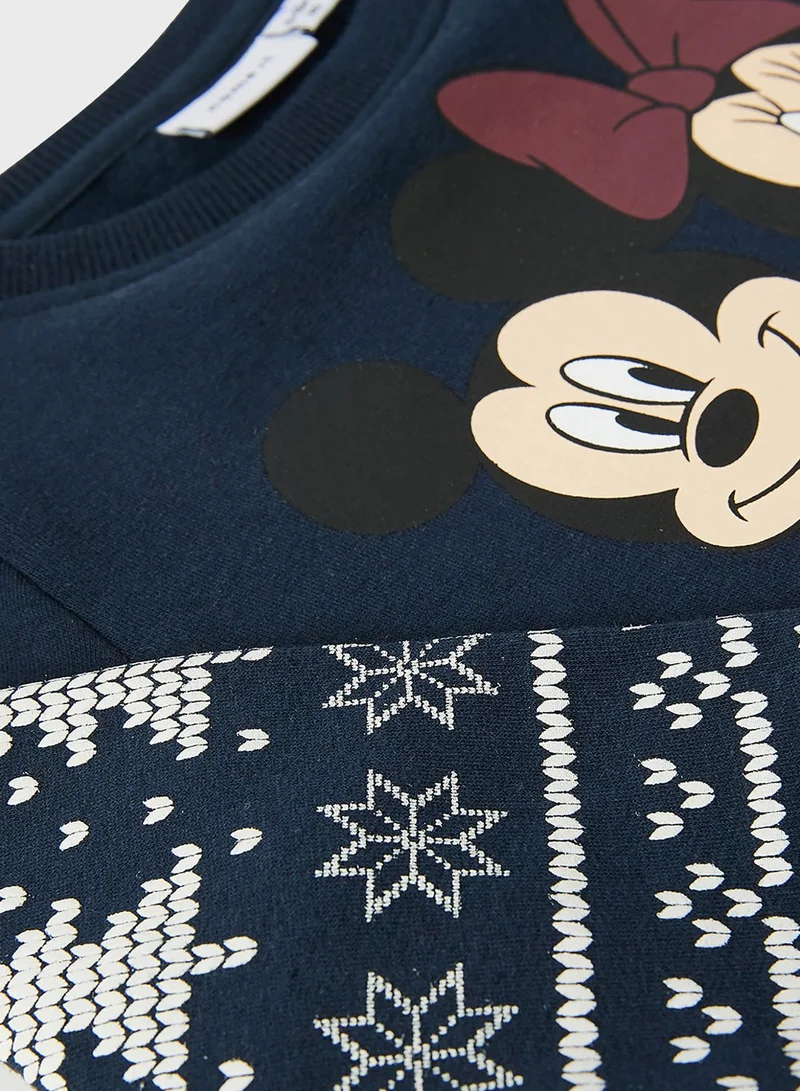 NAME IT Kids Disney Christmas Sweatshirt