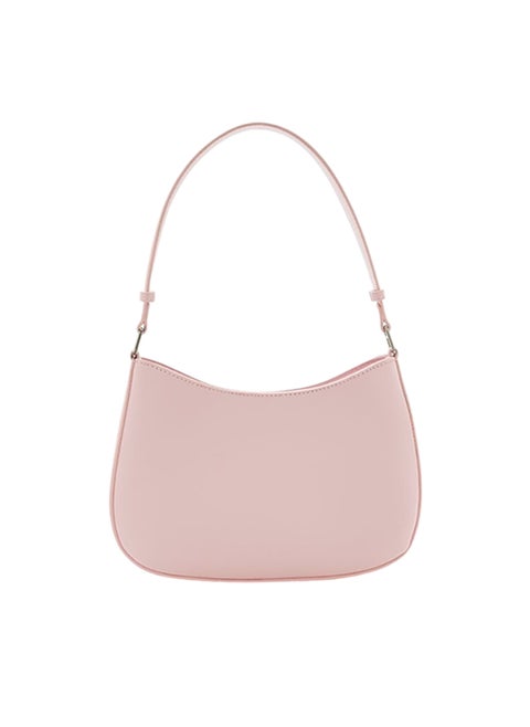 Faux Leather Shoulder Bag