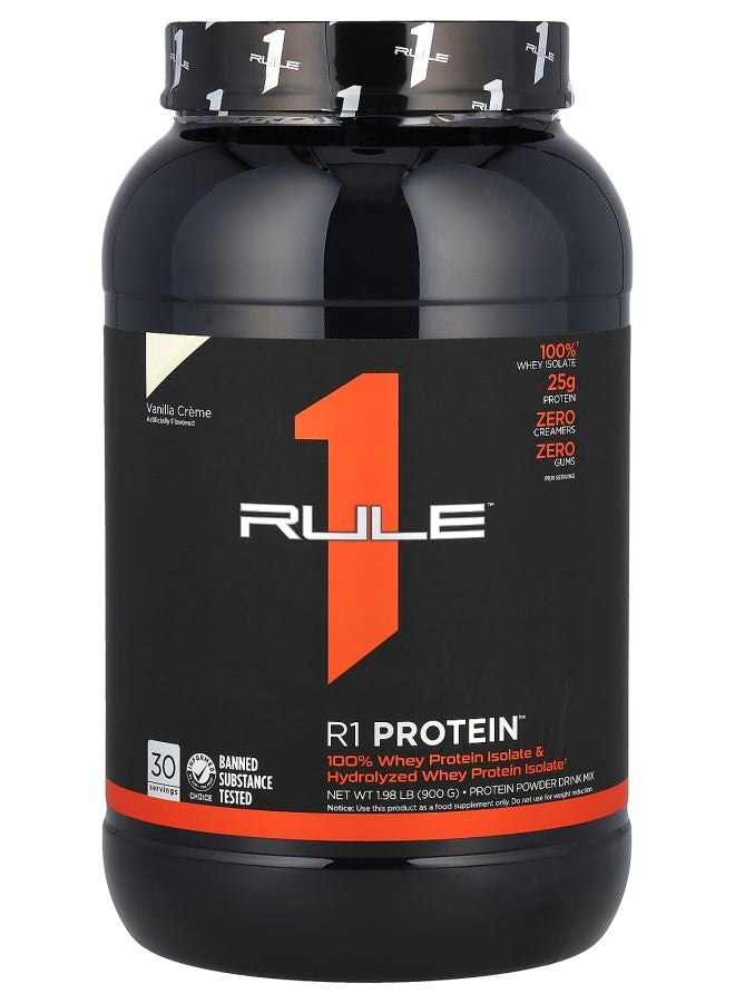 R1 Protein Powder Drink Mix Vanilla Creme 1.98 lb (900 g)
