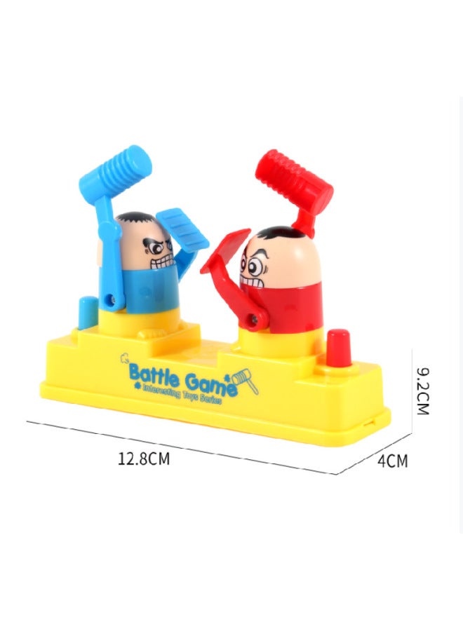 Red And Blue Attack And Defensive Battle Toys Double Fighting Machine Parent-Child Game Interactive Toys Children's Hand Fighting Hit Wholesale-Color:Play-to-play (OPP Bag)  - Image 1