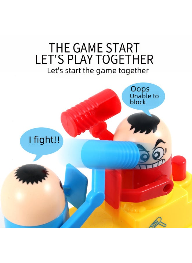 Red And Blue Attack And Defensive Battle Toys Double Fighting Machine Parent-Child Game Interactive Toys Children's Hand Fighting Hit Wholesale-Color:Play-to-play (OPP Bag)  - Image 5