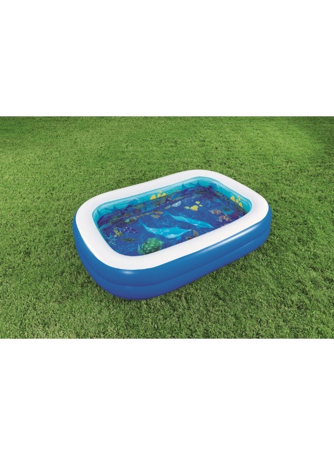 Bestway Inflatable 3D Undersea Adventure Pool (262 x 175 x 51 cm) - Image 3