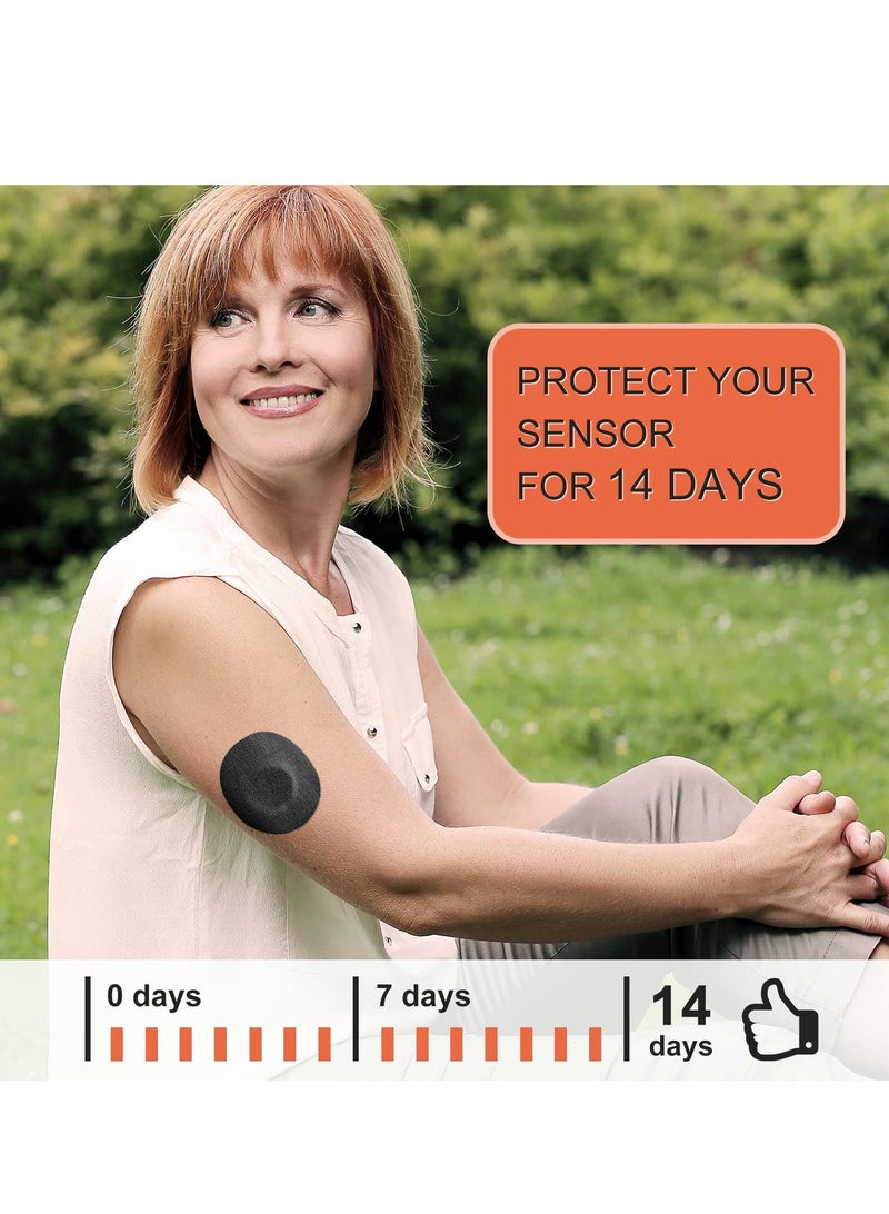 لصاقات لاصقة حرة، 25 قطعة مناسبة لـ Libre - Enlite - Guardian - أغطية حساسات مقاومة للماء بحجم مسبق القطع لـ Libre2/3 - Image 2