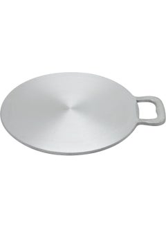RAJ Raj Aluminium Arabic Tawa Fry Pan Frying Pan, 35cm, RAAT35, Suitable for Dosa, Crepe, Pancake, Omellete, Chapati, Roti, Paratha - Grey  - Image 1