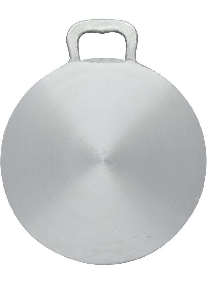 RAJ Raj Aluminium Arabic Tawa Fry Pan Frying Pan, 35cm, RAAT35, Suitable for Dosa, Crepe, Pancake, Omellete, Chapati, Roti, Paratha - Grey  - Image 3
