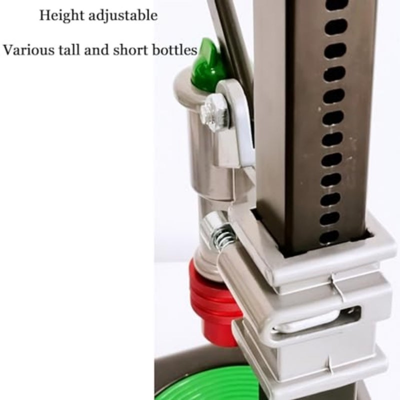 Manual Perfume Capping Machine, 13-15MM Professional Crimping Capping Tools, Stainless Press Capping Machine, Height Adjustable Bottle Crimping Machine, Perfume Sealing Tool for Perfume Bottles - Image 3