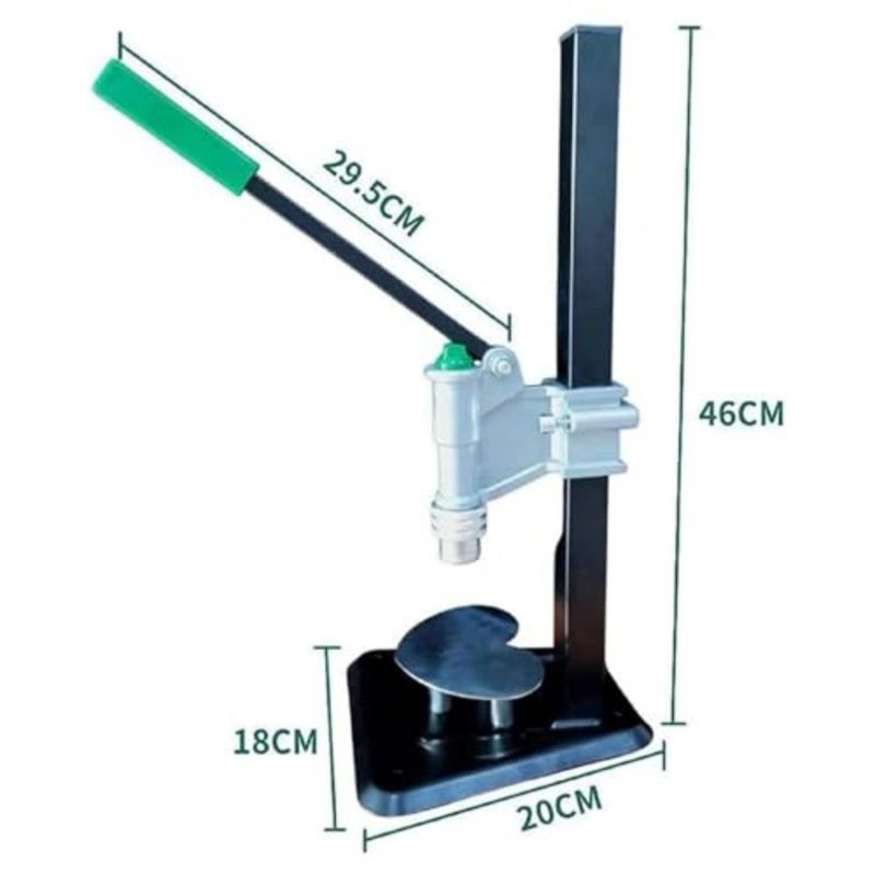 Manual Perfume Capping Machine, 13-15MM Professional Crimping Capping Tools, Stainless Press Capping Machine, Height Adjustable Bottle Crimping Machine, Perfume Sealing Tool for Perfume Bottles - Image 5