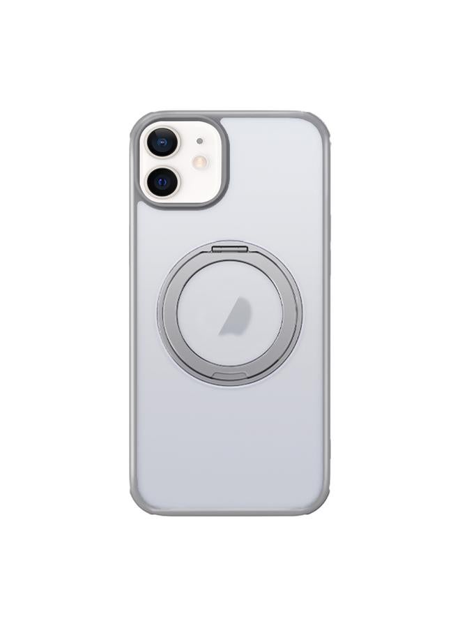 زبون جراب لهاتف iPhone 12 MagSafe Holder PC جراب هاتف هجين من مادة TPU - Image 1