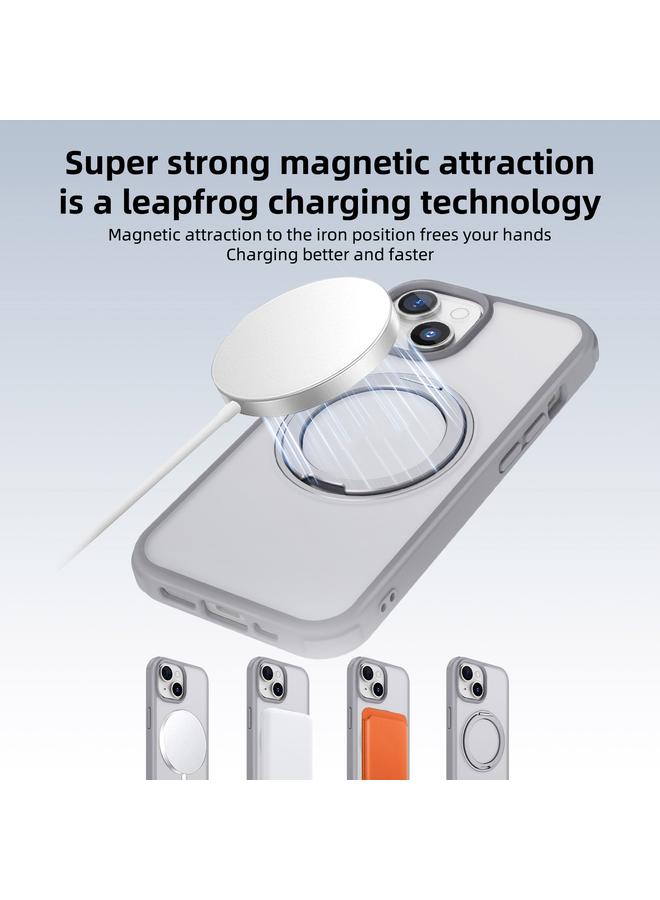 زبون جراب لهاتف iPhone 12 MagSafe Holder PC جراب هاتف هجين من مادة TPU - Image 3