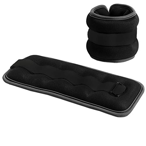 Vaupan Ankle/Wrist Weights, Small Leg Arm Hand Cuff Weights for Women Kids, Exercise Equipment with Adjustable Straps for Fitness Gym Dancing Walking Jogging Gymnastics Aerobics (1 Pair) - Image 1