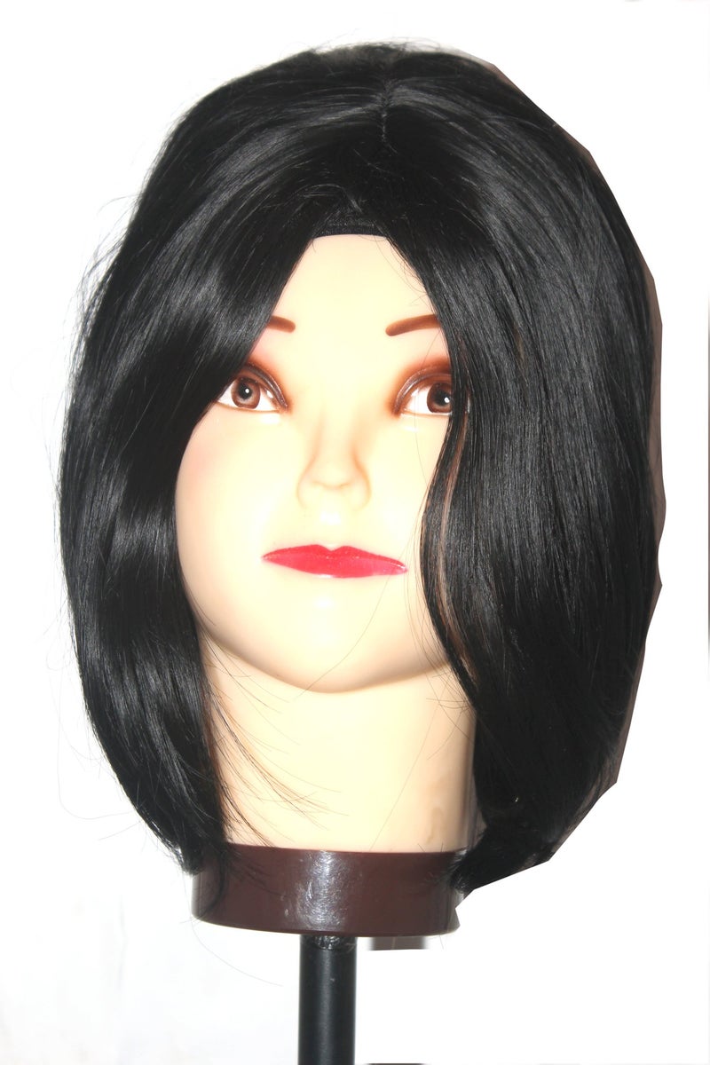 Ritzkart Hair Wig Feel Feeling Wig Short Straight Hair Silky 3187 Ht1, Black, - Image 1