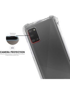 ELTRAZONE Samsung Galaxy A31 Case Cover Protective Shock Absorption Bumper soft Transparent Case (Clear)  - Image 3