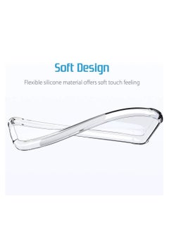 ELTRAZONE Samsung Galaxy A31 Case Cover Protective Shock Absorption Bumper soft Transparent Case (Clear)  - Image 4