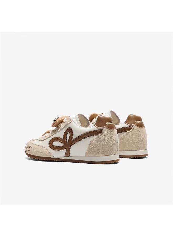 Tata Tata Star Collaboration Butter Bear Fleece-lined German Training Agan Shoes Beige/off-white/brown Size 38 - Image 3