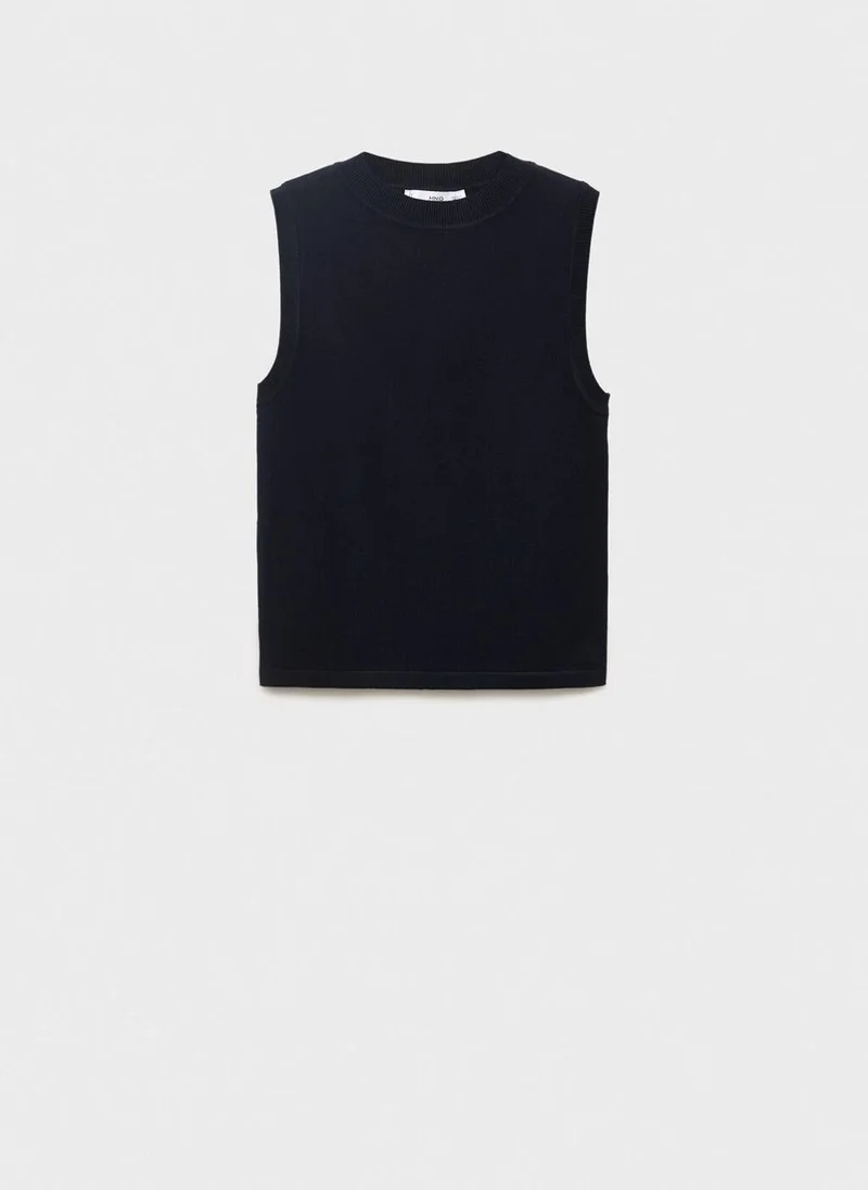 MANGO  Fine-knit top for Women | Best Price UAE