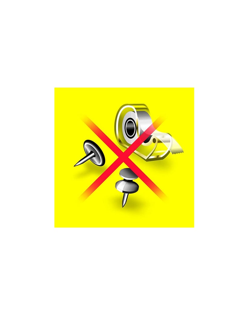 UHU Fix Mounting Tape, Double Sided Foam Tape Pads, 50 Pads - Image 4