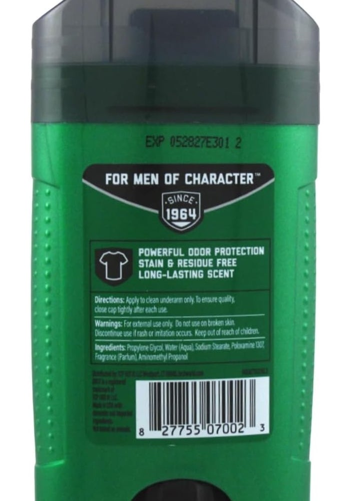 Brut Signature Oval Solid Deodorant for Men, 2.25 oz - Powerful Odor Protection - Image 4