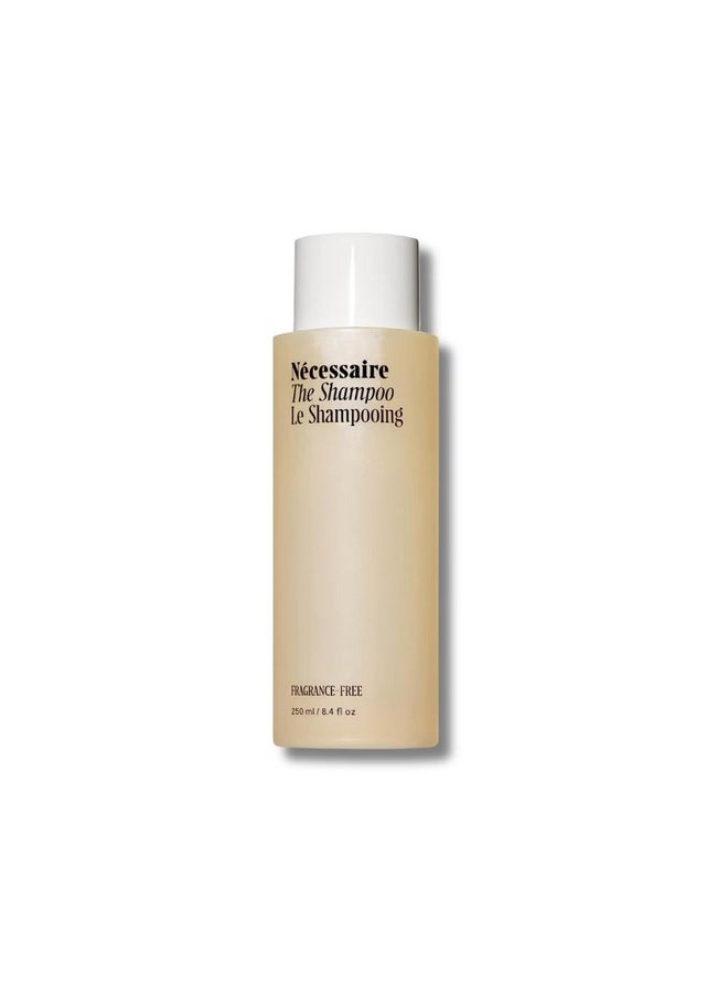 Necessaire - The Shampoo Fragrancefree Hyaluronic Acid + Vitamin B Complex. For Hair Thinning + Dryness. Dermatologisttested. Hypoallergenic. 8.4Oz - Image 1