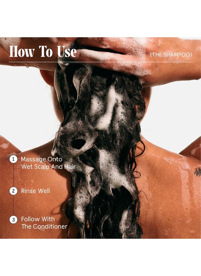 Necessaire - The Shampoo Fragrancefree Hyaluronic Acid + Vitamin B Complex. For Hair Thinning + Dryness. Dermatologisttested. Hypoallergenic. 8.4Oz - Image 1