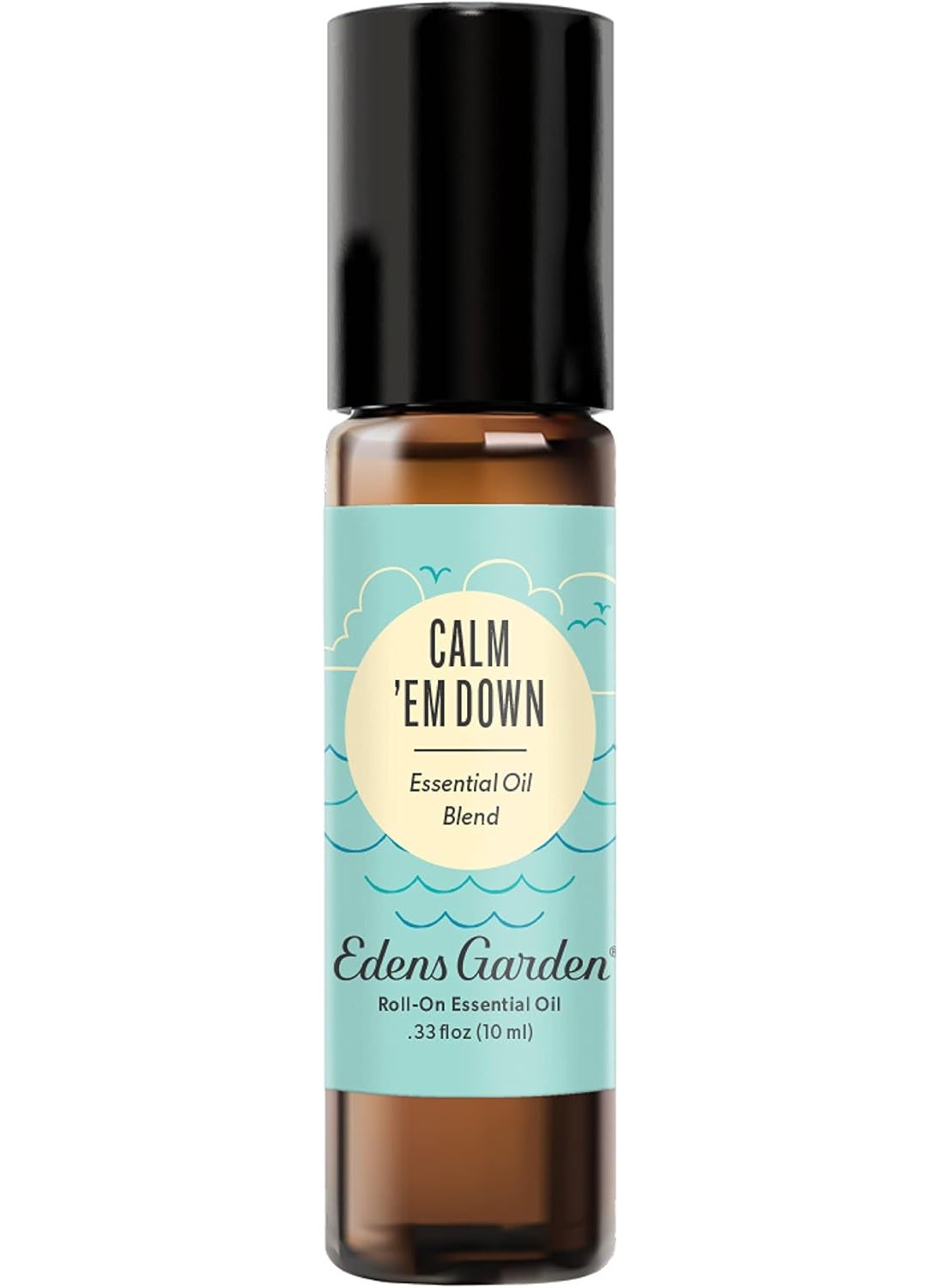 Edens Garden Edens Garden Calm 'Em Down Essential Oil Roll-On Blend- 100% Pure Premium Grade, Natural, Therapeutic, Aromatherapy, Kid & Skin Safe, The Best for Comfort, Relaxation Pre-Diluted 10 ml (.33 fl oz) 