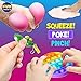 FUN KIDZ صندوق ألعاب فidget للأولاد والبنات 412 FunKidz ألعاب فidget للأطفال 57 هدايا عيد ميلاد حسية غامضة للأوتيزم في صندوق كنز محمول قابل لإعادة الاستخدام هدايا حفلات رائعة - Image 4