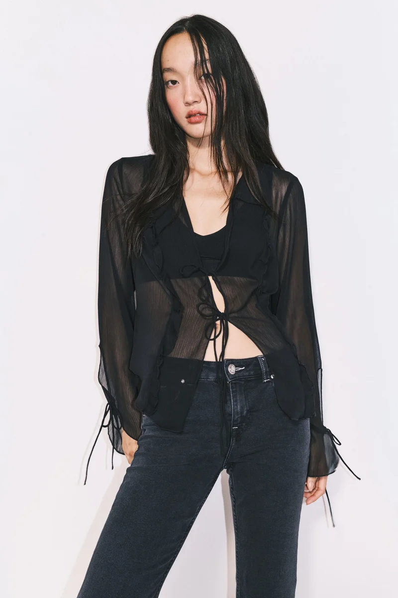 H&M Flared Low Jeans