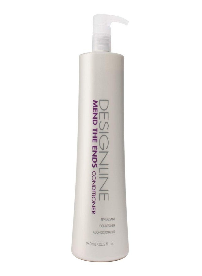 DESIGNLINE Mend The Ends Conditioner - Regis DESIGNLINE - Fortifies Hair to Reduce Future Breakage & Prevents Split Ends (32.5 oz)