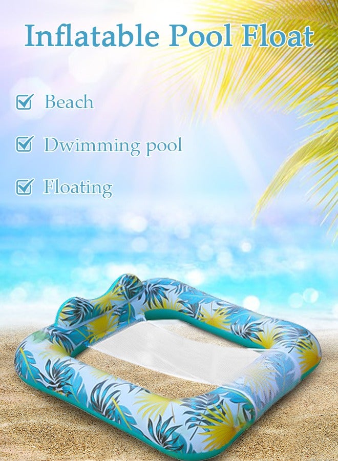 DUNISO Pool Floats, Inflatable Pool Float Rafts for Men and Women ...