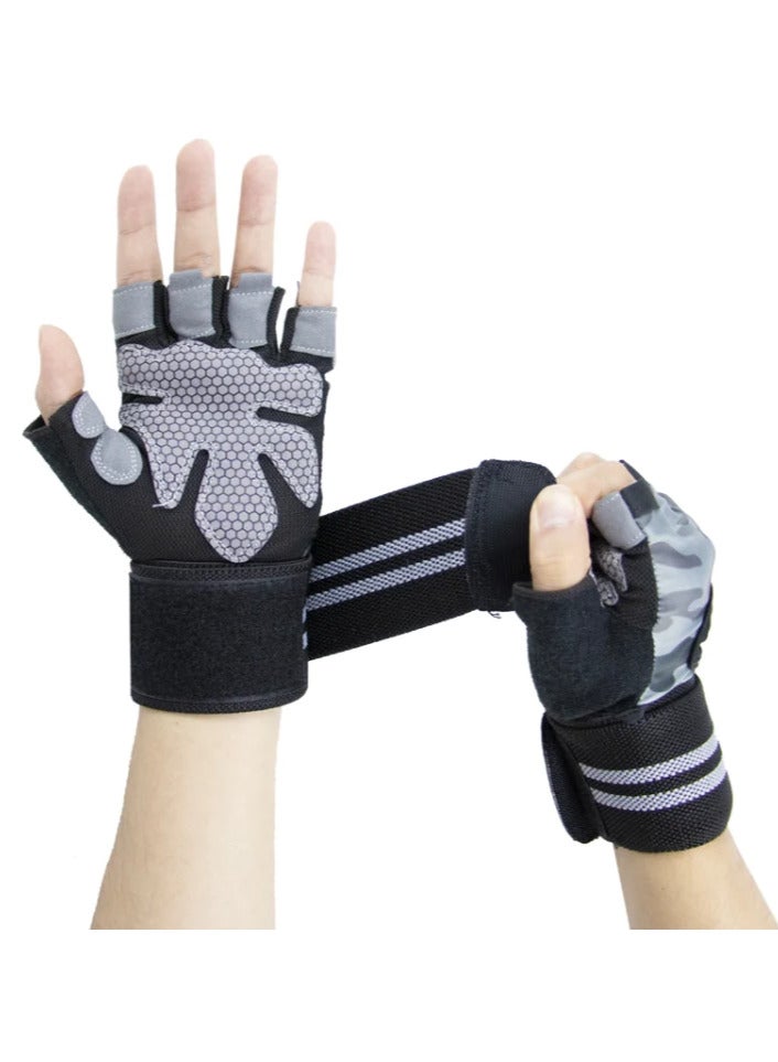 Flexzone Weight Lifting Gloves - Workout Gloves For Men And Women - Image 1
