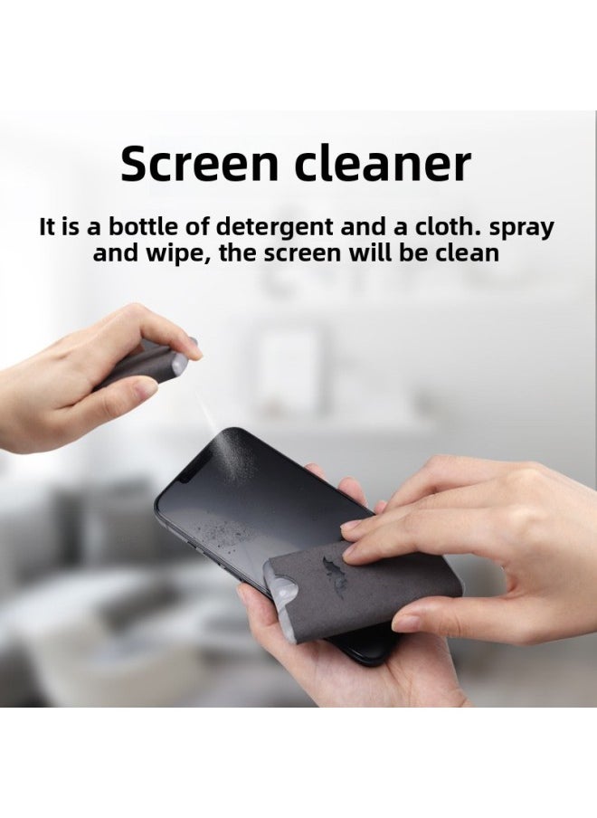 Generic - Mobile Phone Screen Cleaner Computer Liquid Wipe Screen Anti-fingerprint Cleaning Spray LCD Screen 2-in -1 Cleaning Set-Color:Camera Special Cleaning Set Of 4 - Image 1