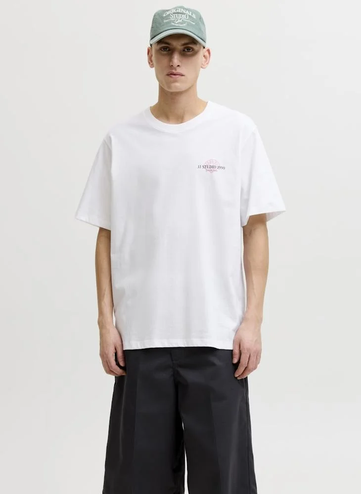 JACK & JONES Crew Neck LooseFit T-Shirt