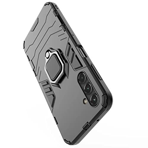 Spazy Case® Samsung Galaxy M15 5G Back Cover | Dual Layer Armor Defender Full Body Protective + PC Hybrid Kickstand Back Case for Samsung Galaxy M15 5G - Image 3