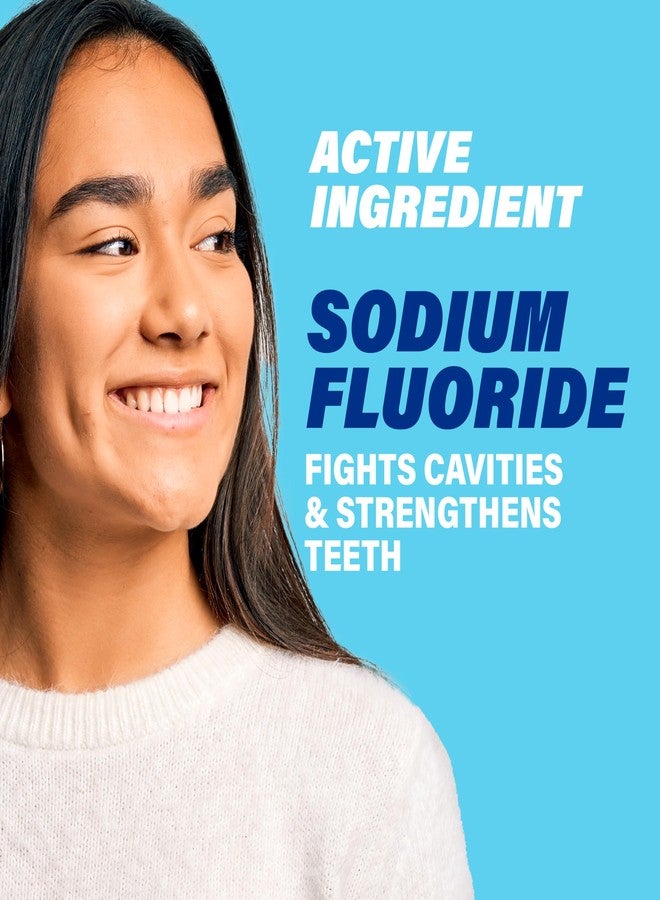 ACT Total Care Zero Alcohol Anticavity Fluoride Mouthwash 18 fl. oz. Kills Bad Breath Germs, Fresh Mint - Image 5