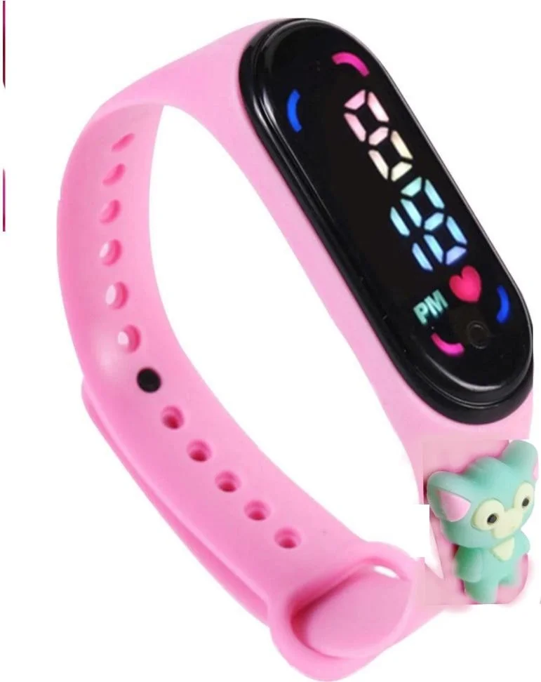 Dzc Kuzenler Avm Dzc Cousins ​​Avm Cat Gelatoni Koala LED Touch Screen Digital Children and Youth Wristwatch (They Are Not Smart)