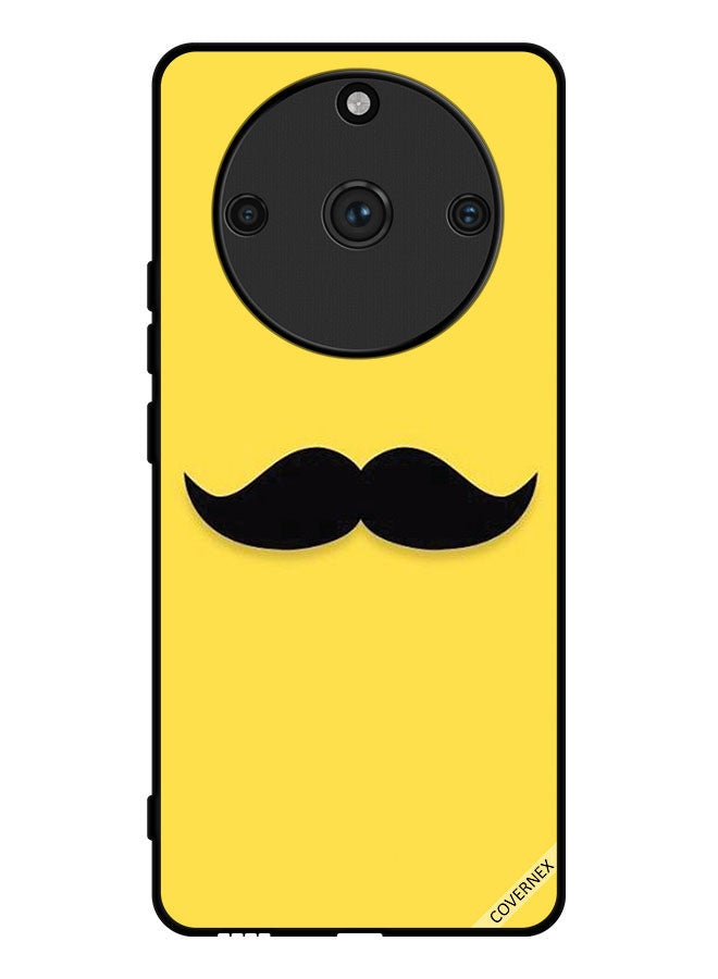 Covernex Protective Case Cover For Realme 11 Pro Plus Mustache Clip Art - Image 1