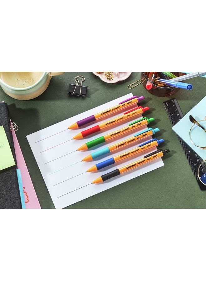 STABILO POINTBALL PEN WALLET OF 4 - Image 4