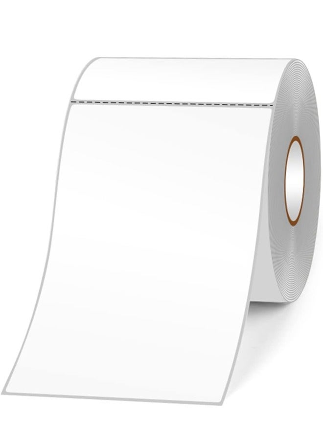 500pcs 10cmx10cm ذاتية اللصق قراءة مباشرة thermosensitive تسمية شريط التمرير ، متوافقة مع الطابعة thermosensitive مكافحة النفط ومكافحة الصفر الأبيض - Image 4