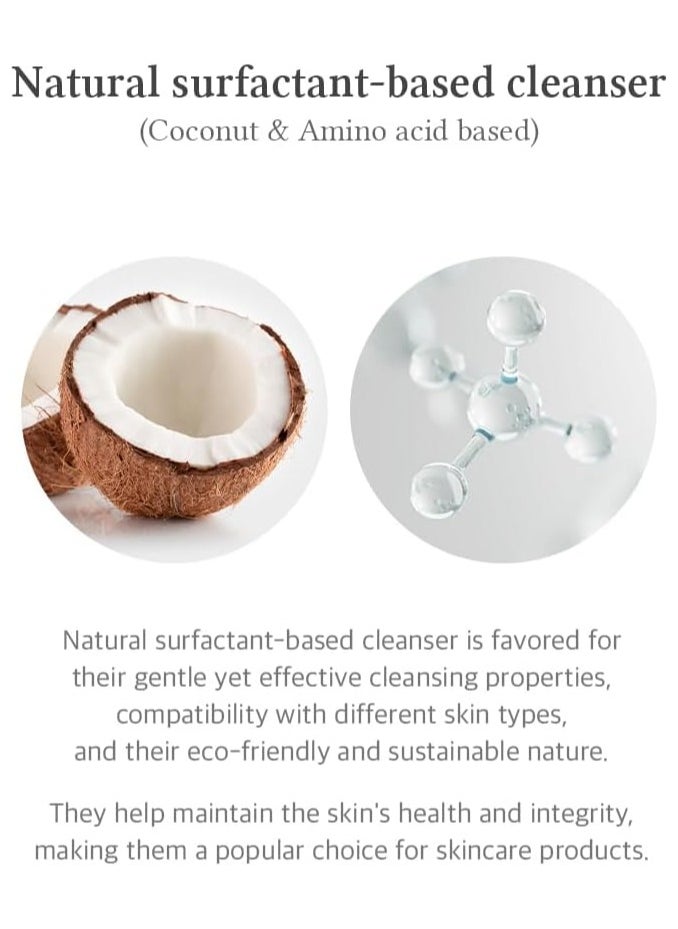 Dr.althea Green Relief Amino Gel Cleanser | Lightweight & Hydrating Makeup Remover | Daily Face Wash with Hyaluronic Acid | Korean Vegan Skincare for All Skin Types | 3.38 Fl Oz  - Image 2