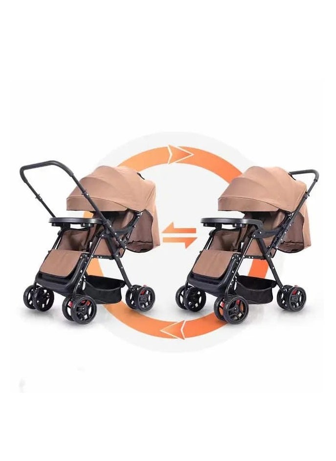 BABYCARA Baby Stroller Reversible Handle with a Bag for Babies Accessories 0-3 Years  - Image 4