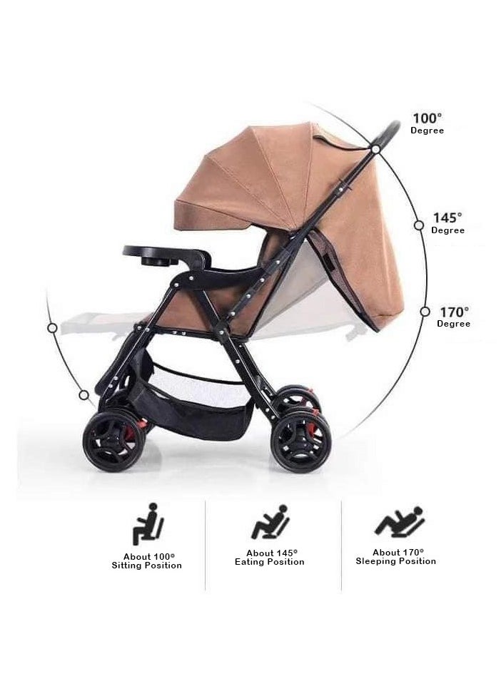 BABYCARA Baby Stroller Reversible Handle with a Bag for Babies Accessories 0-3 Years  - Image 3
