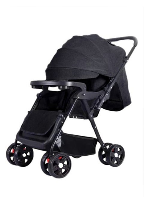 Baby Stroller Reversible Handle with a Bag for Babies Accessories 0-3 Years