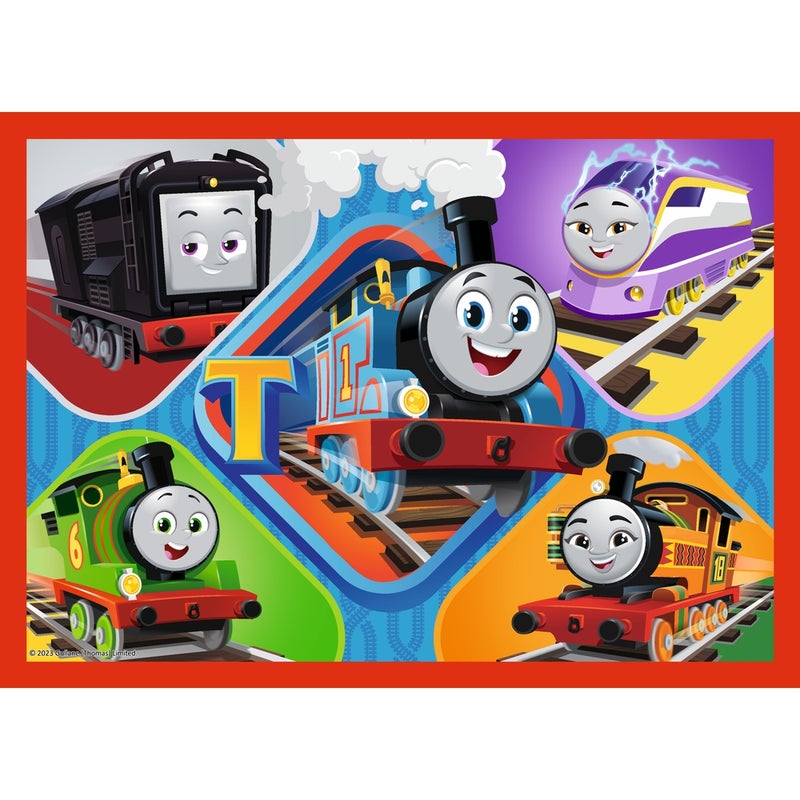 Trefl - Thomas And Friends 4In1 Puzzle 12+24+20+15 Pieces - 34619 - Image 3