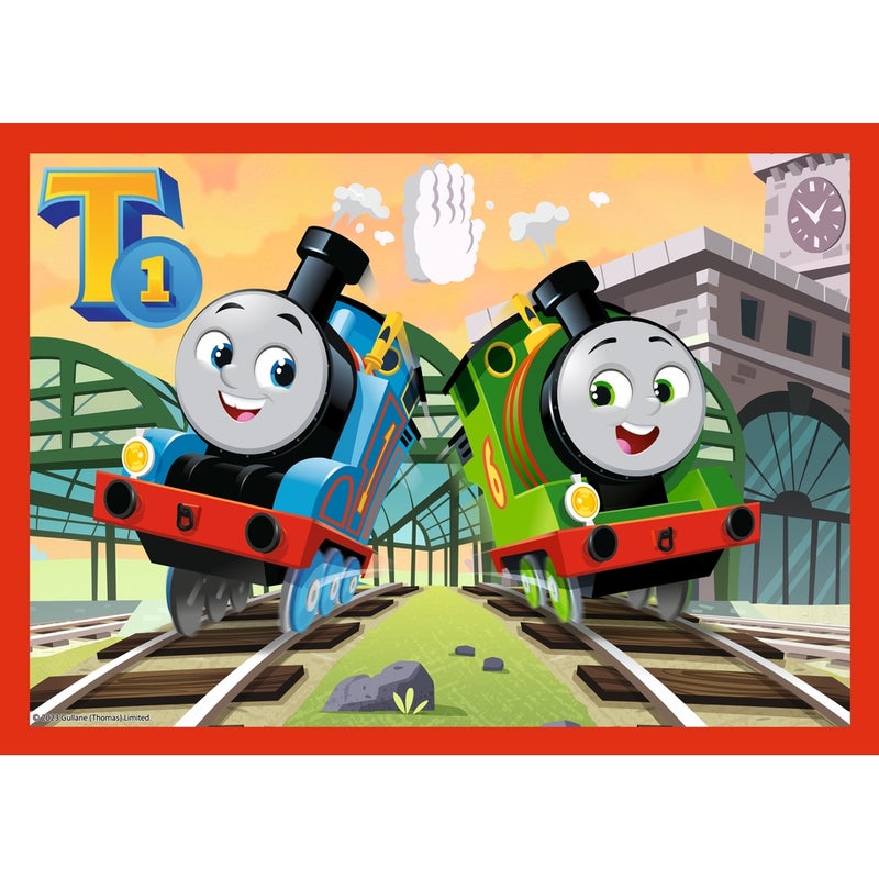 Trefl - Thomas And Friends 4In1 Puzzle 12+24+20+15 Pieces - 34619 - Image 2