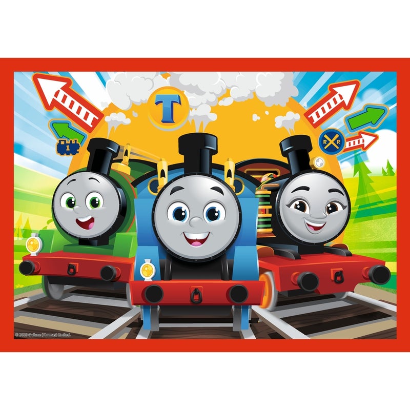 Trefl - Thomas And Friends 4In1 Puzzle 12+24+20+15 Pieces - 34619 - Image 4