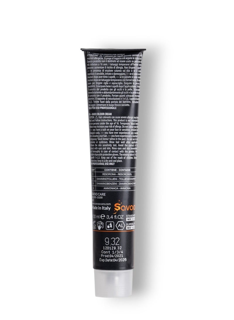 SAVOO Hair Color Cream #5.1 Light Ash Titanium Brown – Permanent Hair Dye with Oil Plex & Botanical Extracts | 100ml | Cool-Toned Light Brown with Ash-Titanium Undertones | 100% Grey Coverage - Image 4