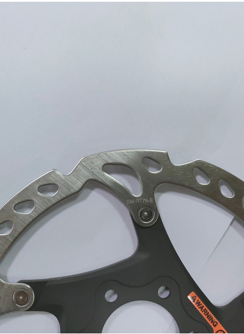 SHIMANO - SHIMANO SLX SM-RT76, six-nail bicycle hydraulic brake rotor, 160MM - Image 1