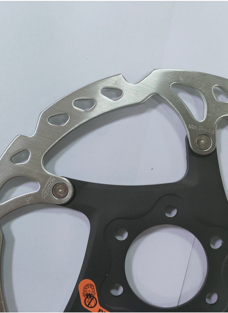 SHIMANO - SHIMANO SLX SM-RT76, six-nail bicycle hydraulic brake rotor, 160MM - Image 1