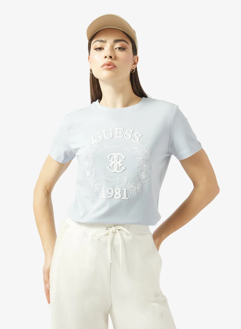 GUESS Maddalena Crew Neck Short Sleeve T-Shirt