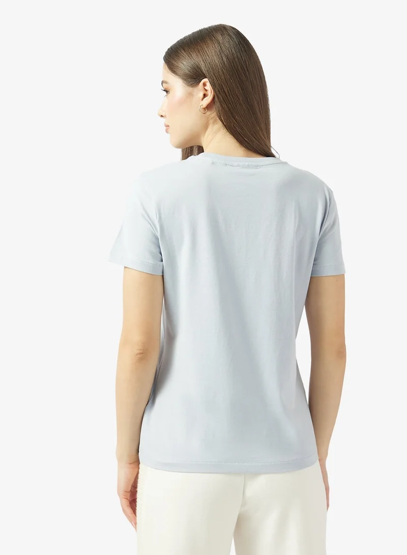 GUESS Maddalena Crew Neck Short Sleeve T-Shirt