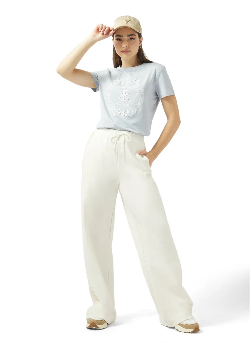 GUESS  Maddalena Crew Neck Short Sleeve T-Shirt for Women | Best Price UAE